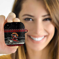 Skater Santa Claus Ho Ho Ho Christmas AirPods Case Xmas Holiday Patterns - Wonder Print Shop
