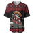 Skater Santa Claus Ho Ho Ho Christmas Baseball Jersey Xmas Holiday Patterns - Wonder Print Shop