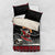 Skater Santa Claus Ho Ho Ho Christmas Bedding Set Xmas Holiday Patterns - Wonder Print Shop
