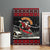 Skater Santa Claus Ho Ho Ho Christmas Canvas Wall Art Xmas Holiday Patterns - Wonder Print Shop