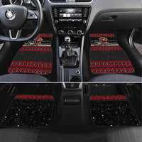 Skater Santa Claus Ho Ho Ho Christmas Car Mats Xmas Holiday Patterns - Wonder Print Shop