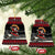 Skater Santa Claus Ho Ho Ho Christmas Ceramic Ornament Xmas Holiday Patterns - Wonder Print Shop