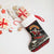Skater Santa Claus Ho Ho Ho Christmas Stocking Xmas Holiday Patterns - Wonder Print Shop