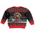 Skater Santa Claus Ho Ho Ho Christmas Kid Ugly Christmas Sweater Xmas Holiday Patterns - Wonder Print Shop