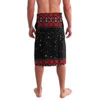 Skater Santa Claus Ho Ho Ho Christmas Lavalava Xmas Holiday Patterns - Wonder Print Shop