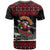 Skater Santa Claus Ho Ho Ho Christmas T Shirt Xmas Holiday Patterns - Wonder Print Shop
