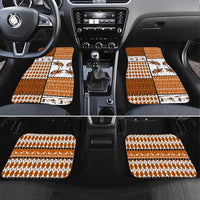 Horse Cowboy Merry Christmas Design Car Mats Funny Xmas Holiday Patterns - Wonder Print Shop