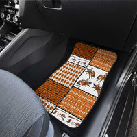 Horse Cowboy Merry Christmas Design Car Mats Funny Xmas Holiday Patterns - Wonder Print Shop
