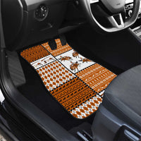 Horse Cowboy Merry Christmas Design Car Mats Funny Xmas Holiday Patterns - Wonder Print Shop