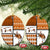 Horse Cowboy Merry Christmas Design Ceramic Ornament Funny Xmas Holiday Patterns - Wonder Print Shop