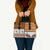 Horse Cowboy Merry Christmas Design Leather Bag Funny Xmas Holiday Patterns - Wonder Print Shop