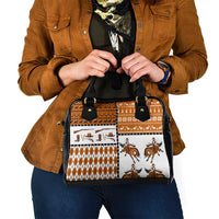 Horse Cowboy Merry Christmas Design Shoulder Handbag Funny Xmas Holiday Patterns - Wonder Print Shop