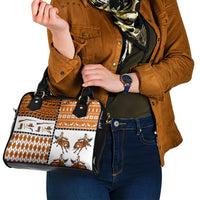 Horse Cowboy Merry Christmas Design Shoulder Handbag Funny Xmas Holiday Patterns - Wonder Print Shop