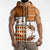 Horse Cowboy Merry Christmas Design Sleeveless Zip Hoodie Funny Xmas Holiday Patterns - Wonder Print Shop