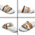 Horse Cowboy Merry Christmas Design Slide Sandals Funny Xmas Holiday Patterns - Wonder Print Shop
