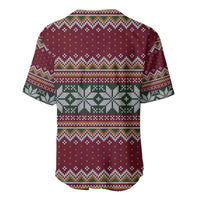 I Rock Jingle Bells Christmas Design Baseball Jersey Funny Xmas Holiday Patterns - Wonder Print Shop
