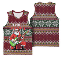 I Rock Jingle Bells Christmas Design Basketball Jersey Funny Xmas Holiday Patterns - Wonder Print Shop