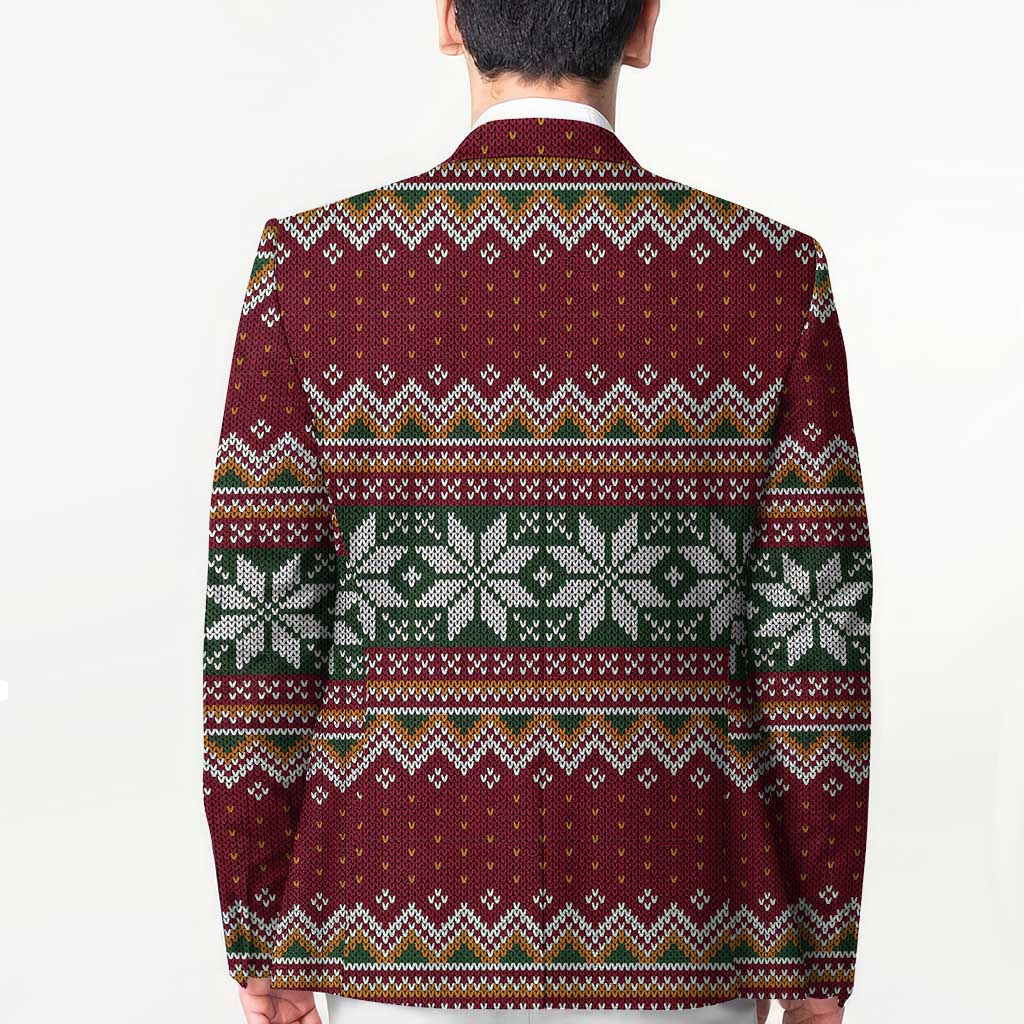I Rock Jingle Bells Christmas Design Blazer Funny Xmas Holiday Patterns - Wonder Print Shop