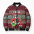 I Rock Jingle Bells Christmas Design Bomber Puffer Jacket Funny Xmas Holiday Patterns - Wonder Print Shop