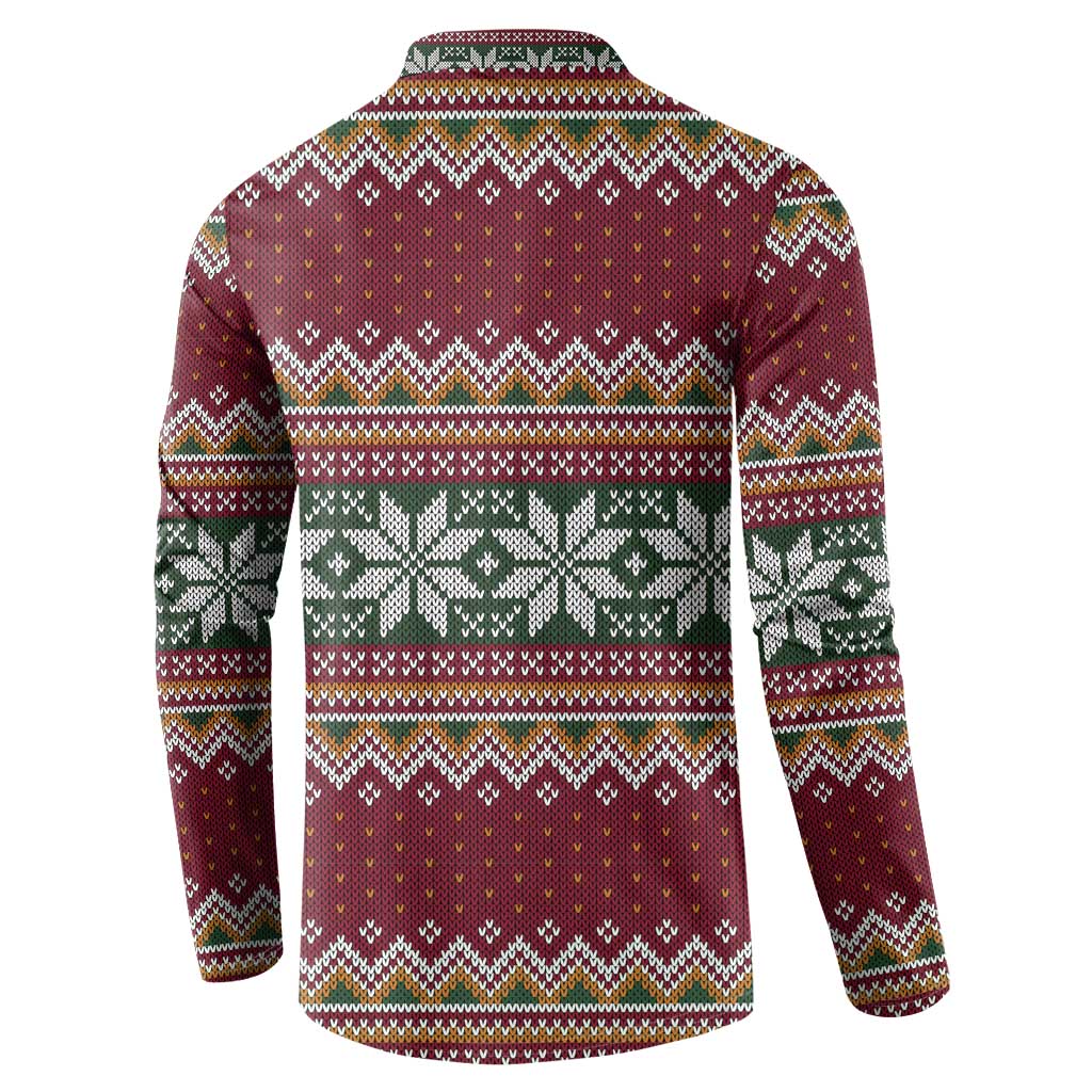 I Rock Jingle Bells Christmas Design Button Sweatshirt Funny Xmas Holiday Patterns - Wonder Print Shop