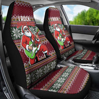 I Rock Jingle Bells Christmas Design Car Seat Cover Funny Xmas Holiday Patterns - Wonder Print Shop