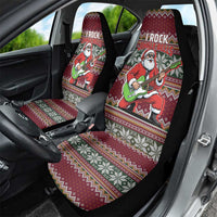 I Rock Jingle Bells Christmas Design Car Seat Cover Funny Xmas Holiday Patterns - Wonder Print Shop