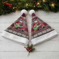 I Rock Jingle Bells Christmas Design Christmas Santa Hat Funny Xmas Holiday Patterns - Wonder Print Shop