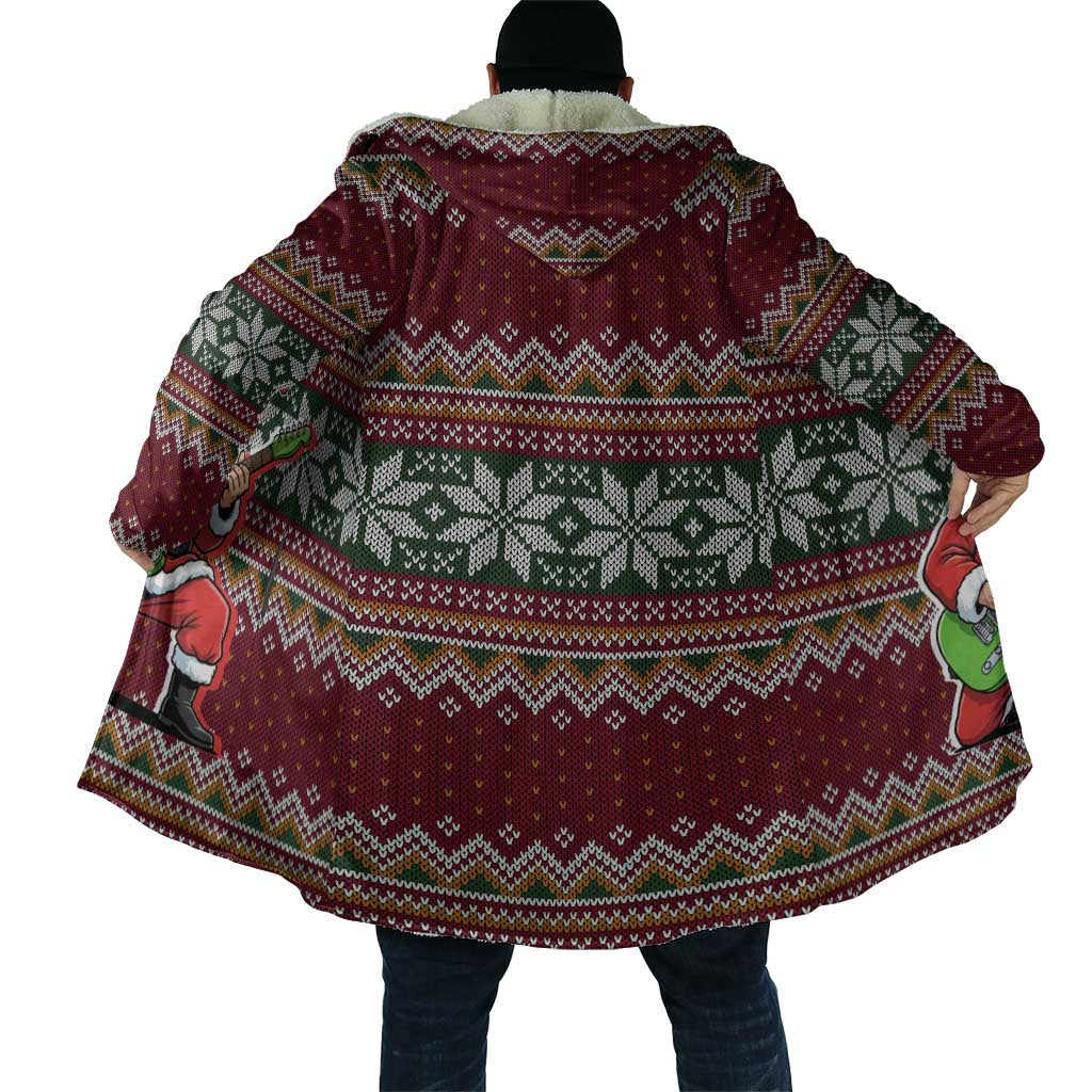 I Rock Jingle Bells Christmas Design Cloak Funny Xmas Holiday Patterns - Wonder Print Shop