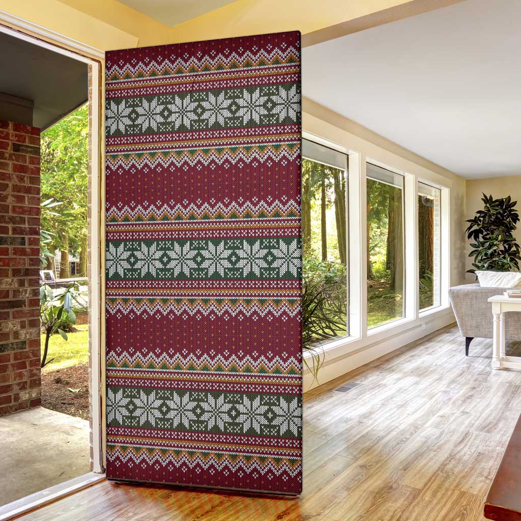 I Rock Jingle Bells Christmas Design Door Cover Funny Xmas Holiday Patterns - Wonder Print Shop