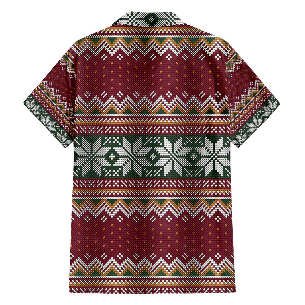 I Rock Jingle Bells Christmas Design Family Matching Puletasi and Hawaiian Shirt Funny Xmas Holiday Patterns - Wonder Print Shop