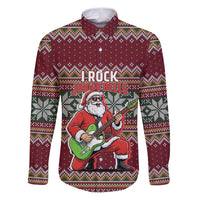 I Rock Jingle Bells Christmas Design Family Matching Puletasi and Hawaiian Shirt Funny Xmas Holiday Patterns - Wonder Print Shop