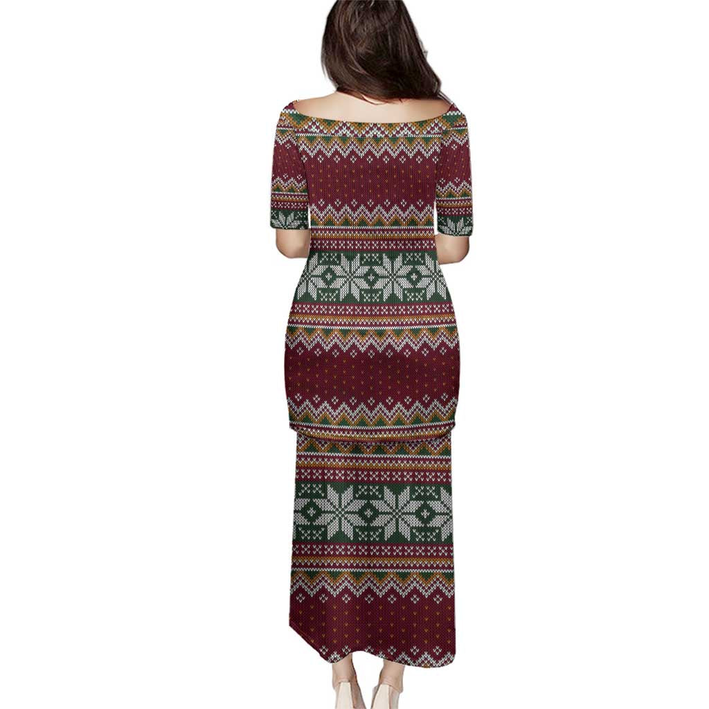 I Rock Jingle Bells Christmas Design Family Matching Puletasi and Hawaiian Shirt Funny Xmas Holiday Patterns - Wonder Print Shop