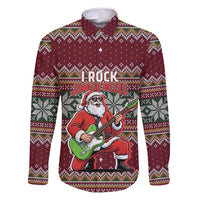 I Rock Jingle Bells Christmas Design Family Matching Tank Maxi Dress and Hawaiian Shirt Funny Xmas Holiday Patterns - Wonder Print Shop