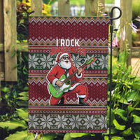 I Rock Jingle Bells Christmas Design Garden Flag Funny Xmas Holiday Patterns - Wonder Print Shop