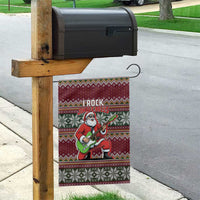 I Rock Jingle Bells Christmas Design Garden Flag Funny Xmas Holiday Patterns - Wonder Print Shop