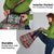 I Rock Jingle Bells Christmas Design Grocery Bag Funny Xmas Holiday Patterns - Wonder Print Shop
