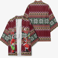 I Rock Jingle Bells Christmas Design Kimono Funny Xmas Holiday Patterns - Wonder Print Shop