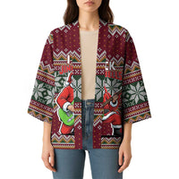 I Rock Jingle Bells Christmas Design Kimono Funny Xmas Holiday Patterns - Wonder Print Shop