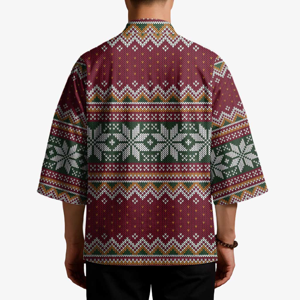 I Rock Jingle Bells Christmas Design Kimono Funny Xmas Holiday Patterns - Wonder Print Shop