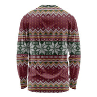 I Rock Jingle Bells Christmas Design Long Sleeve Shirt Funny Xmas Holiday Patterns - Wonder Print Shop