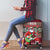 I Rock Jingle Bells Christmas Design Luggage Cover Funny Xmas Holiday Patterns - Wonder Print Shop