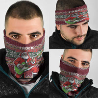 I Rock Jingle Bells Christmas Design Neck Gaiter Funny Xmas Holiday Patterns - Wonder Print Shop
