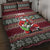 I Rock Jingle Bells Christmas Design Quilt Bed Set Funny Xmas Holiday Patterns - Wonder Print Shop