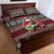 I Rock Jingle Bells Christmas Design Quilt Bed Set Funny Xmas Holiday Patterns - Wonder Print Shop