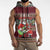 I Rock Jingle Bells Christmas Design Sleeveless Zip Hoodie Funny Xmas Holiday Patterns - Wonder Print Shop