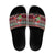 I Rock Jingle Bells Christmas Design Slide Sandals Funny Xmas Holiday Patterns - Wonder Print Shop