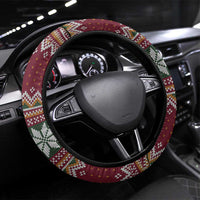 I Rock Jingle Bells Christmas Design Steering Wheel Cover Funny Xmas Holiday Patterns - Wonder Print Shop