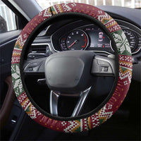 I Rock Jingle Bells Christmas Design Steering Wheel Cover Funny Xmas Holiday Patterns - Wonder Print Shop