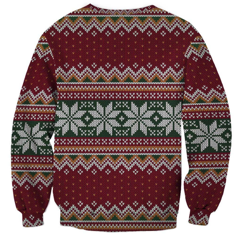 I Rock Jingle Bells Christmas Design Sweatshirt Funny Xmas Holiday Patterns - Wonder Print Shop