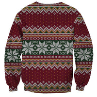 I Rock Jingle Bells Christmas Design Sweatshirt Funny Xmas Holiday Patterns - Wonder Print Shop